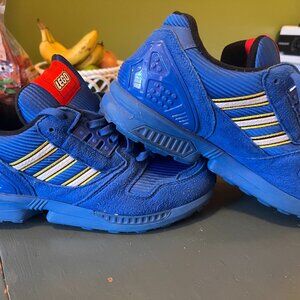 Adidas x LEGO ZX 8000 - Royal Blue - Size Mens 8.5